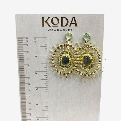 Golden Halo Earrings