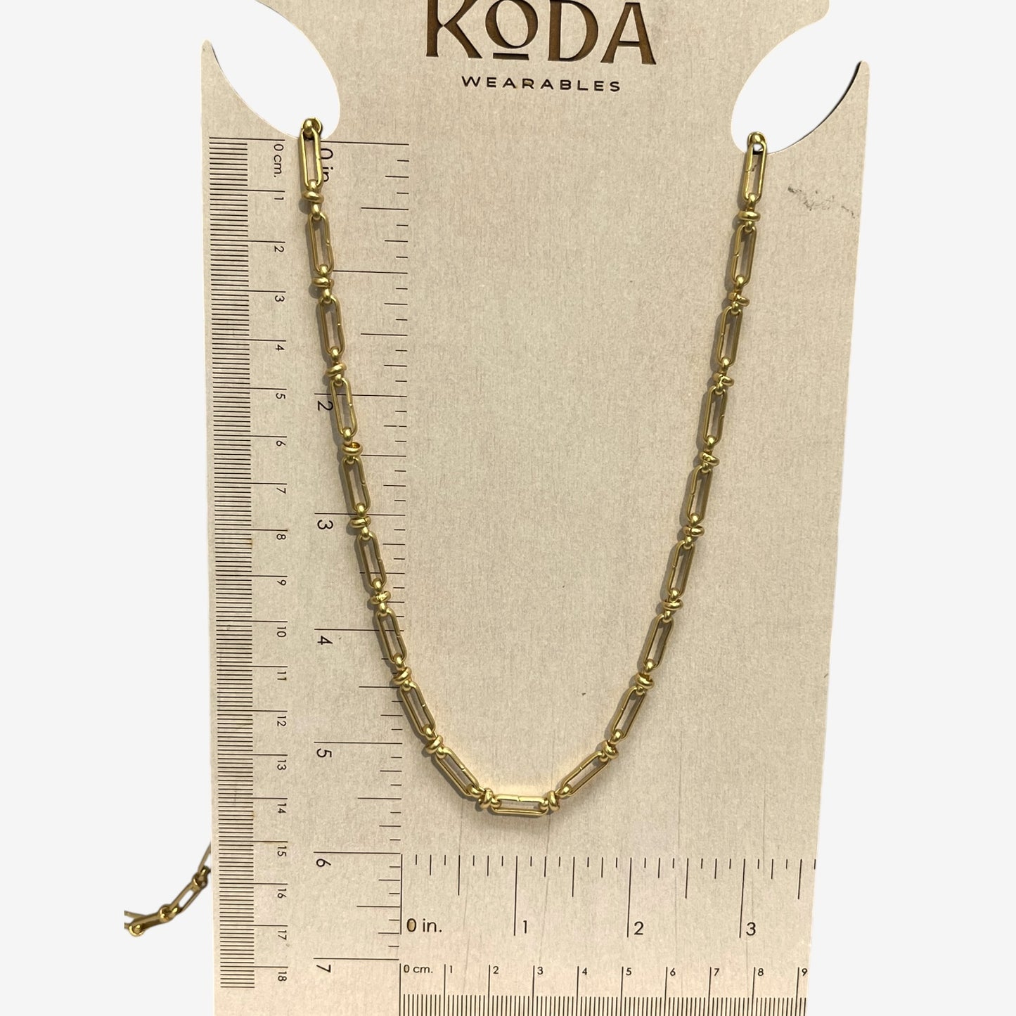 Juniper MattGold Chain