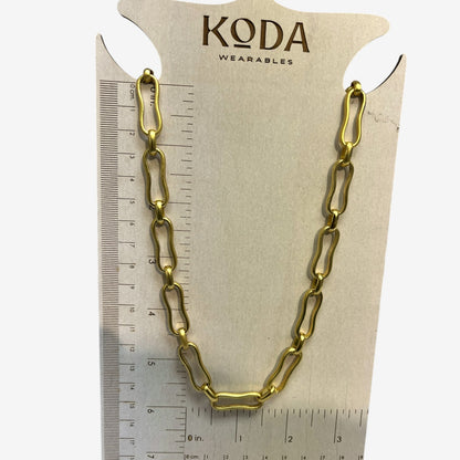 Ripple MattGold Chain