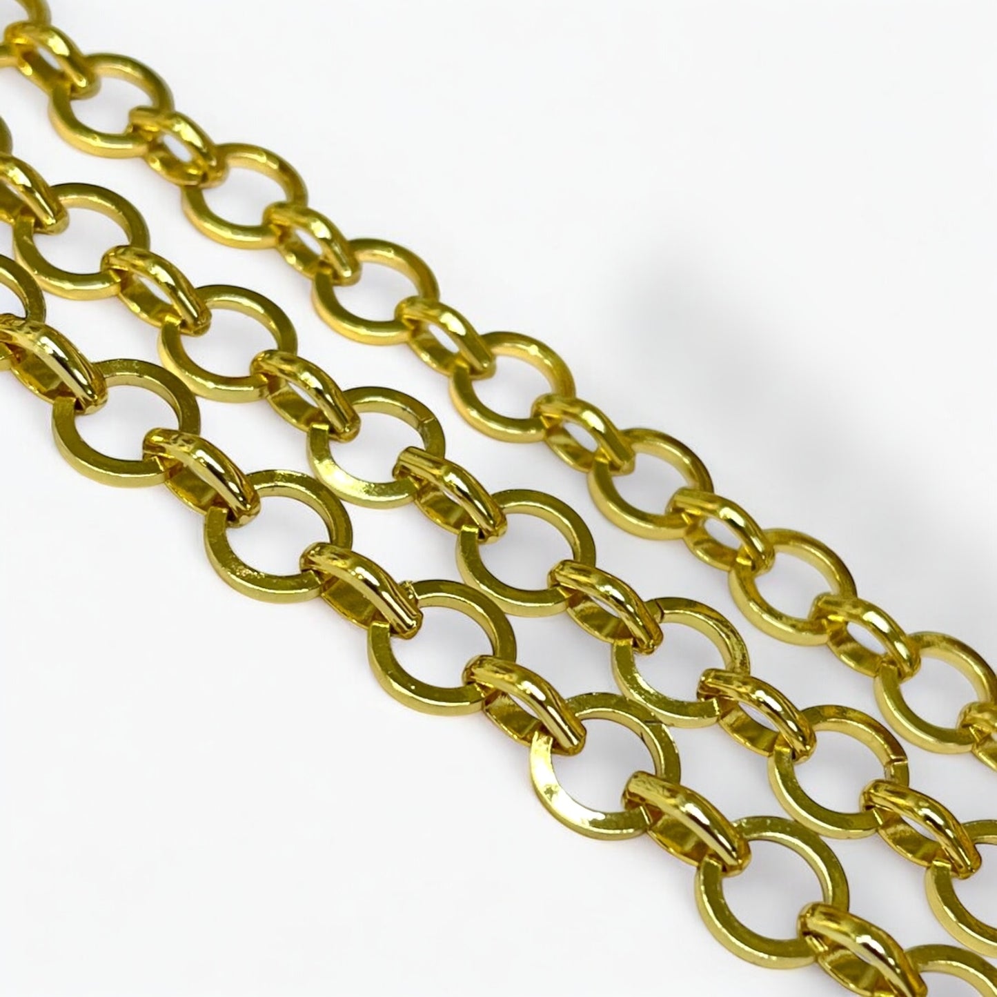 Rollo (6mm) MattGold Chain