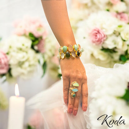 Emma Crystal cuff