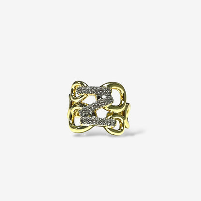 Crystal Stone Stack rings