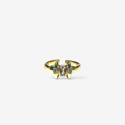 Crystal Stone Stack rings