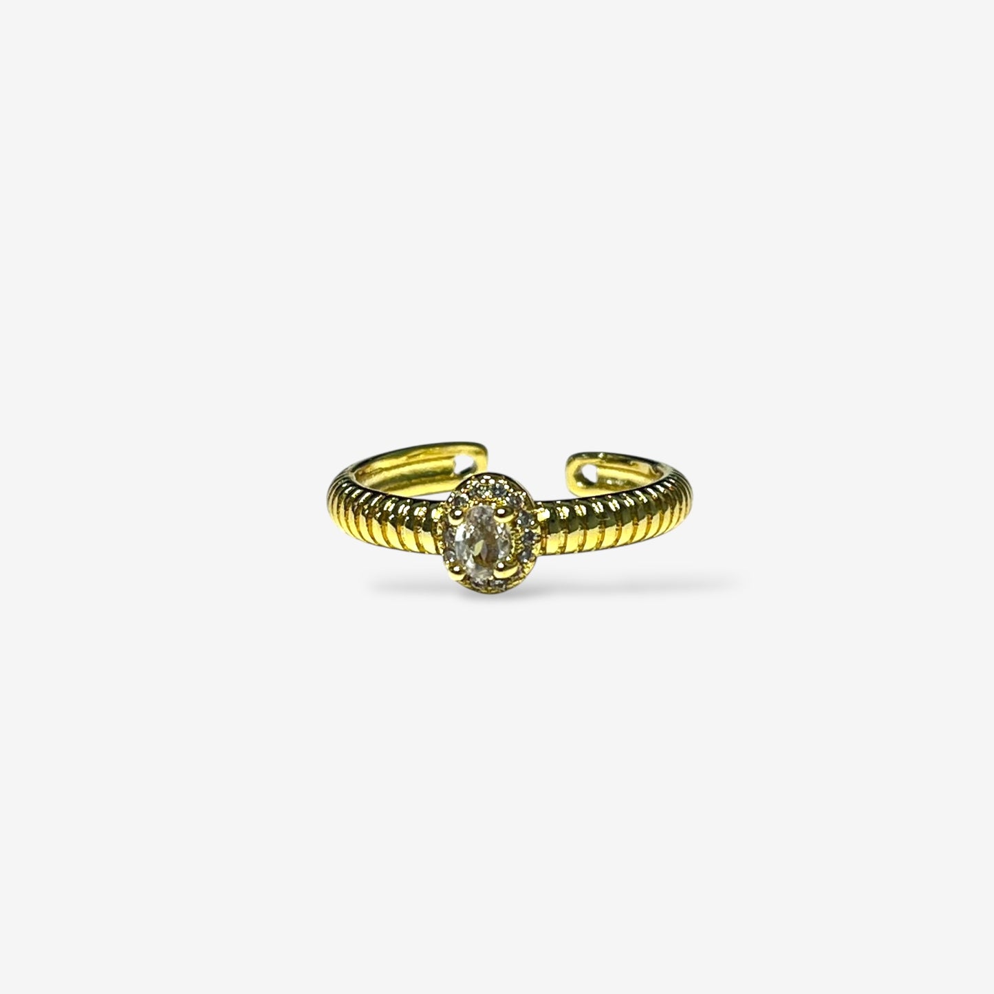 Crystal Stone Stack rings