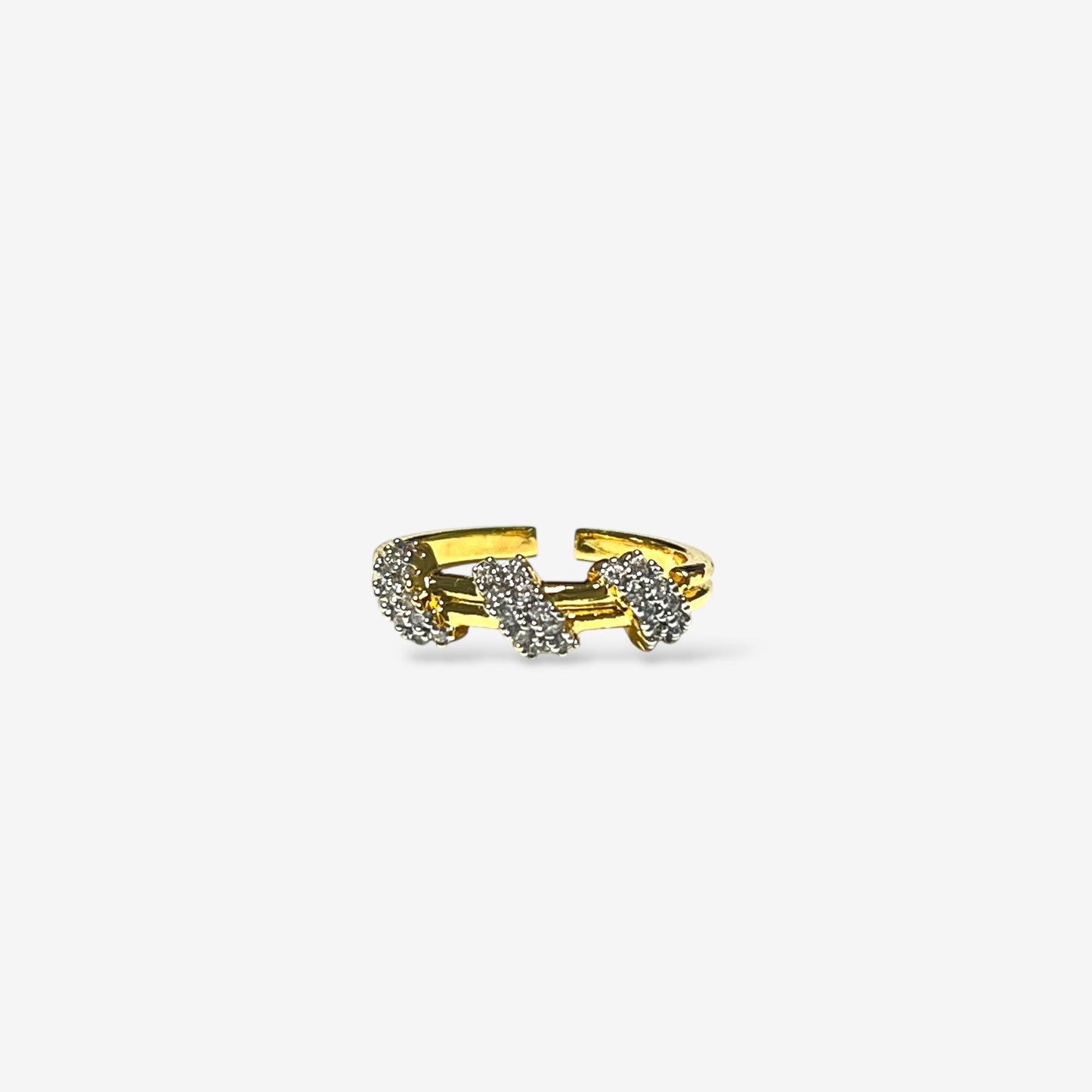 Crystal Stone Stack rings