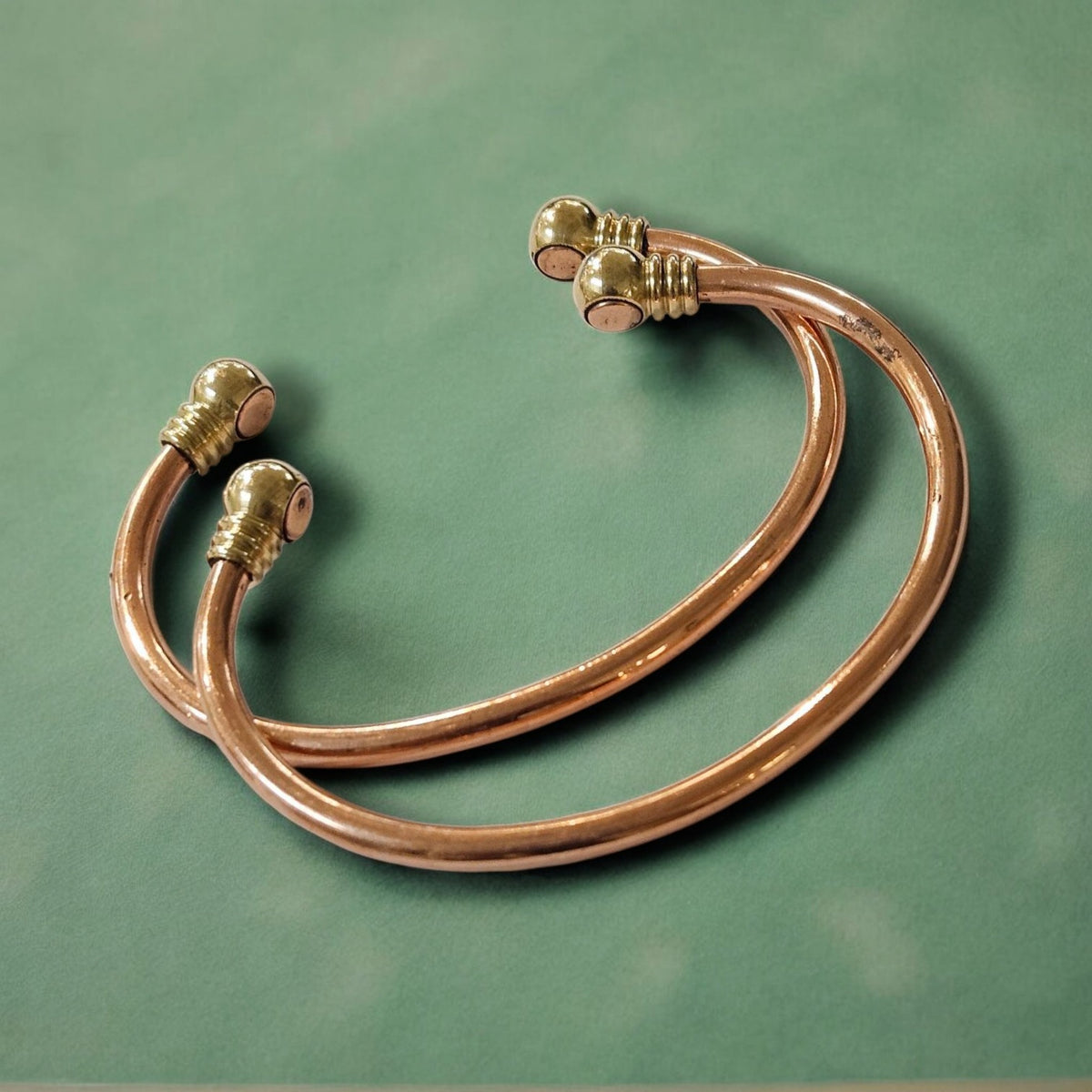 Classic Ball End Copper Cuff