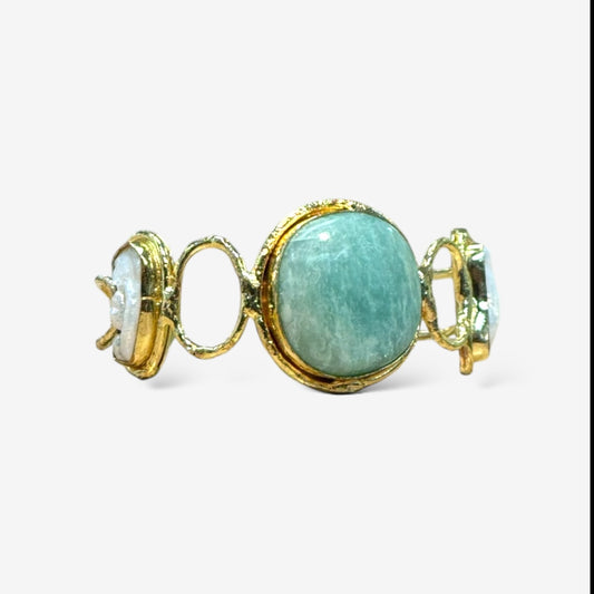 Rosie Cuff Amazonite