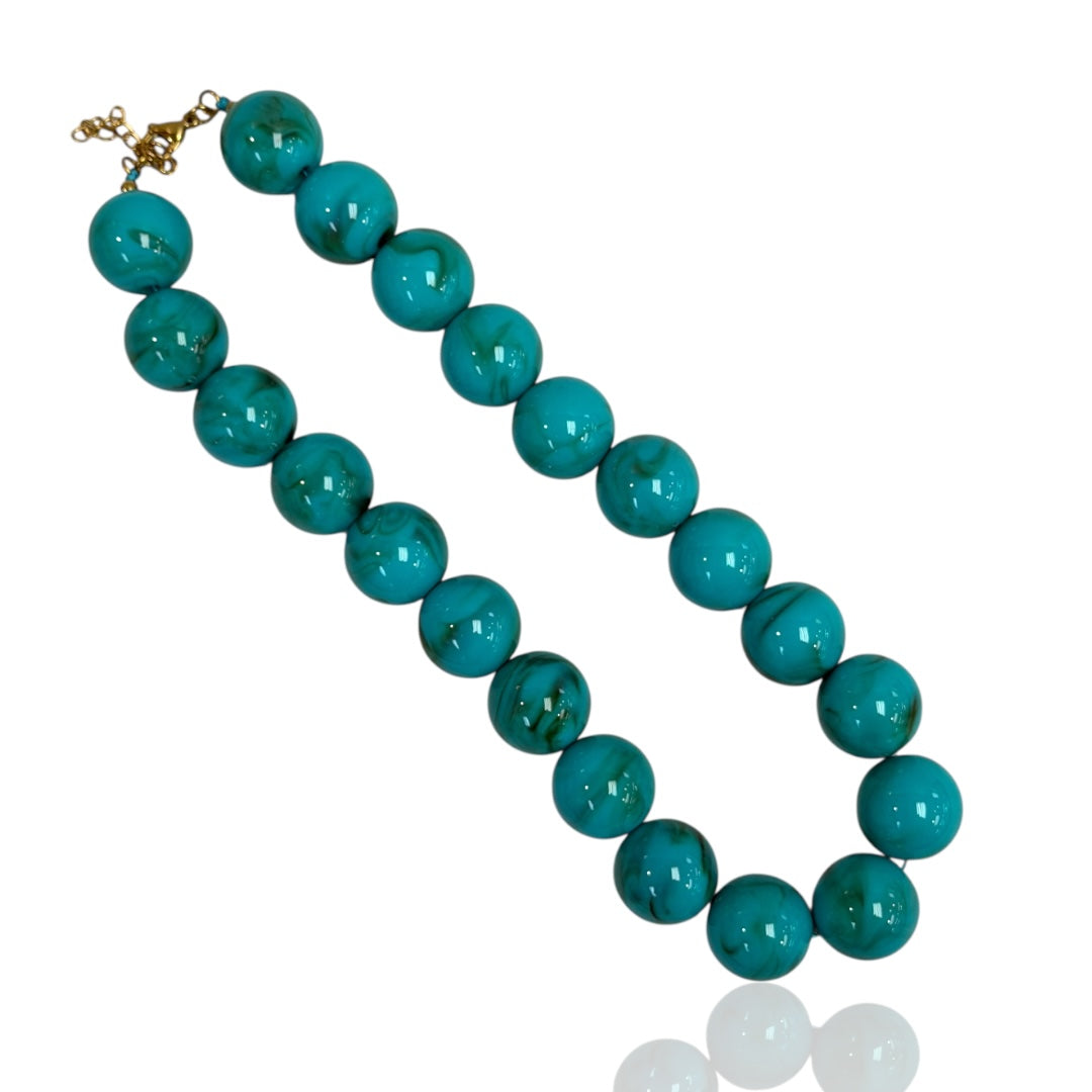 Round Resin Bead choker 20mm