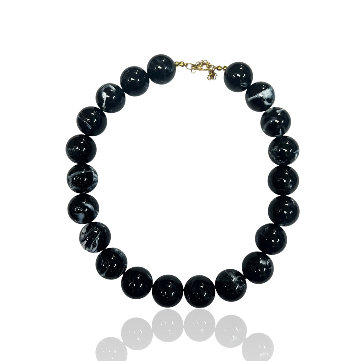 Round Resin Bead choker 20mm