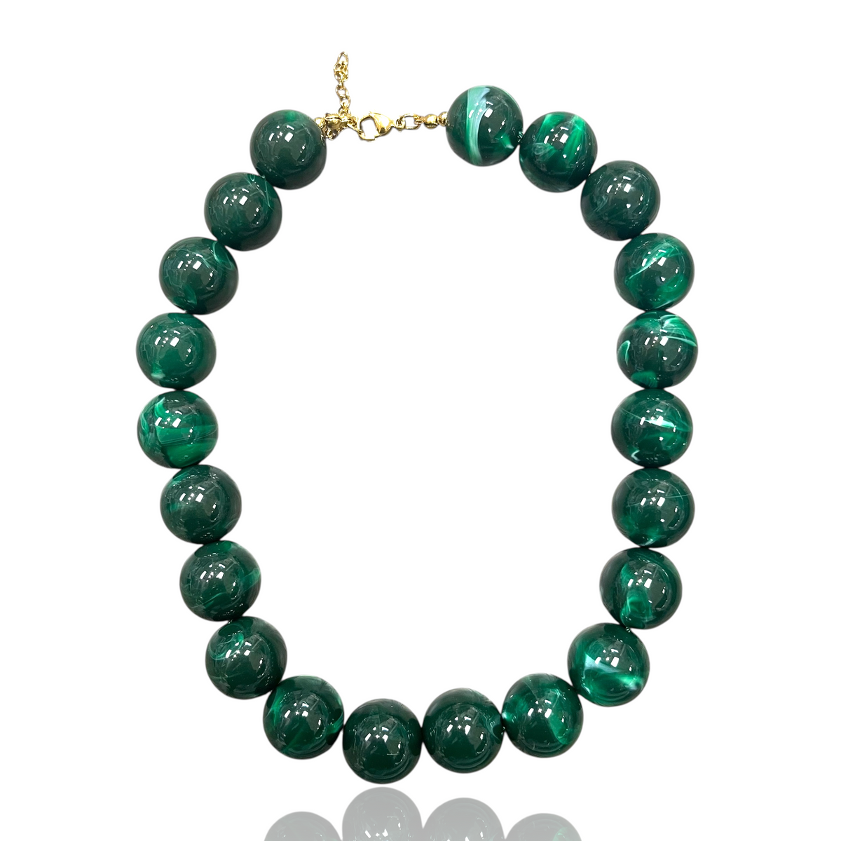 Round Resin Bead choker 20mm