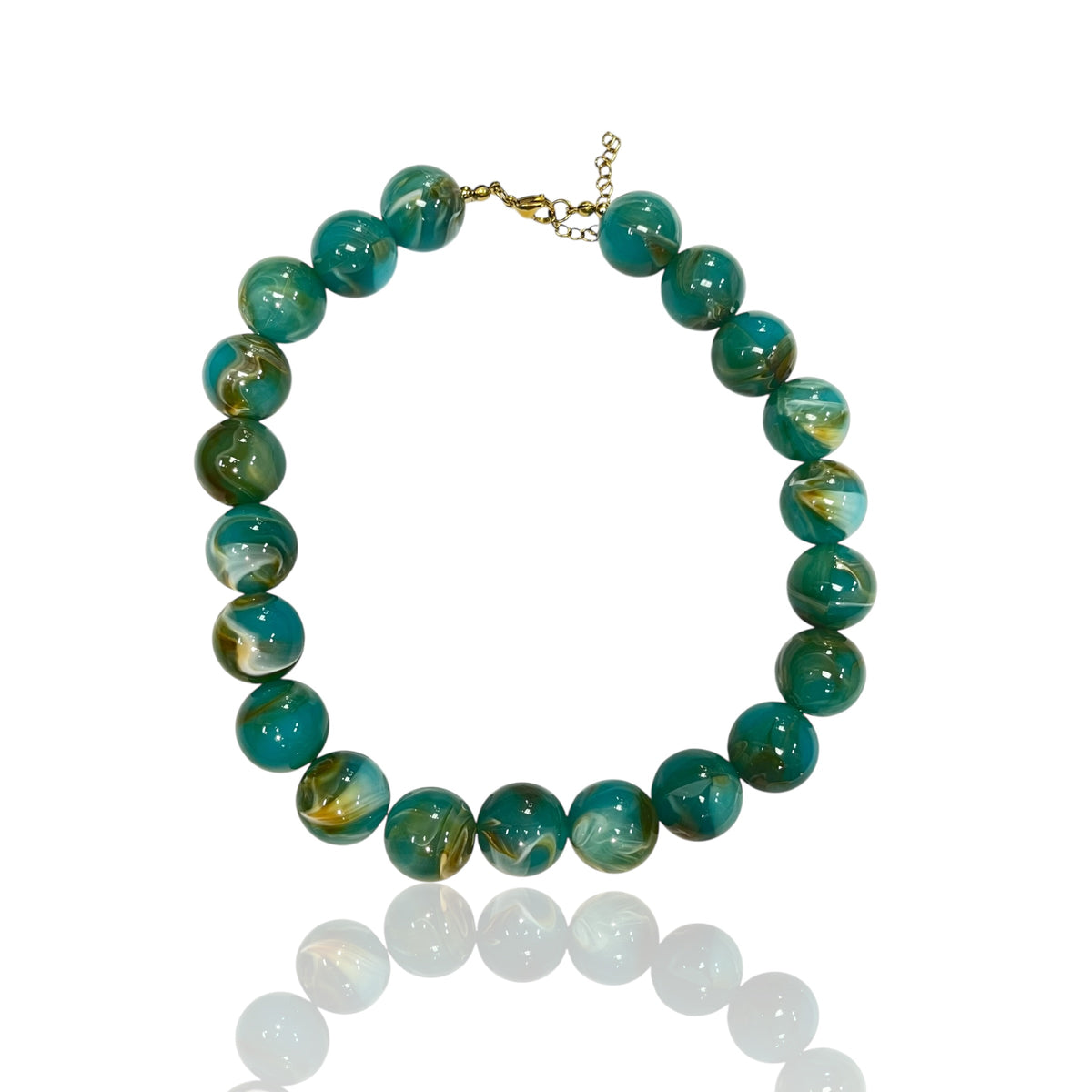 Round Resin Bead choker 20mm