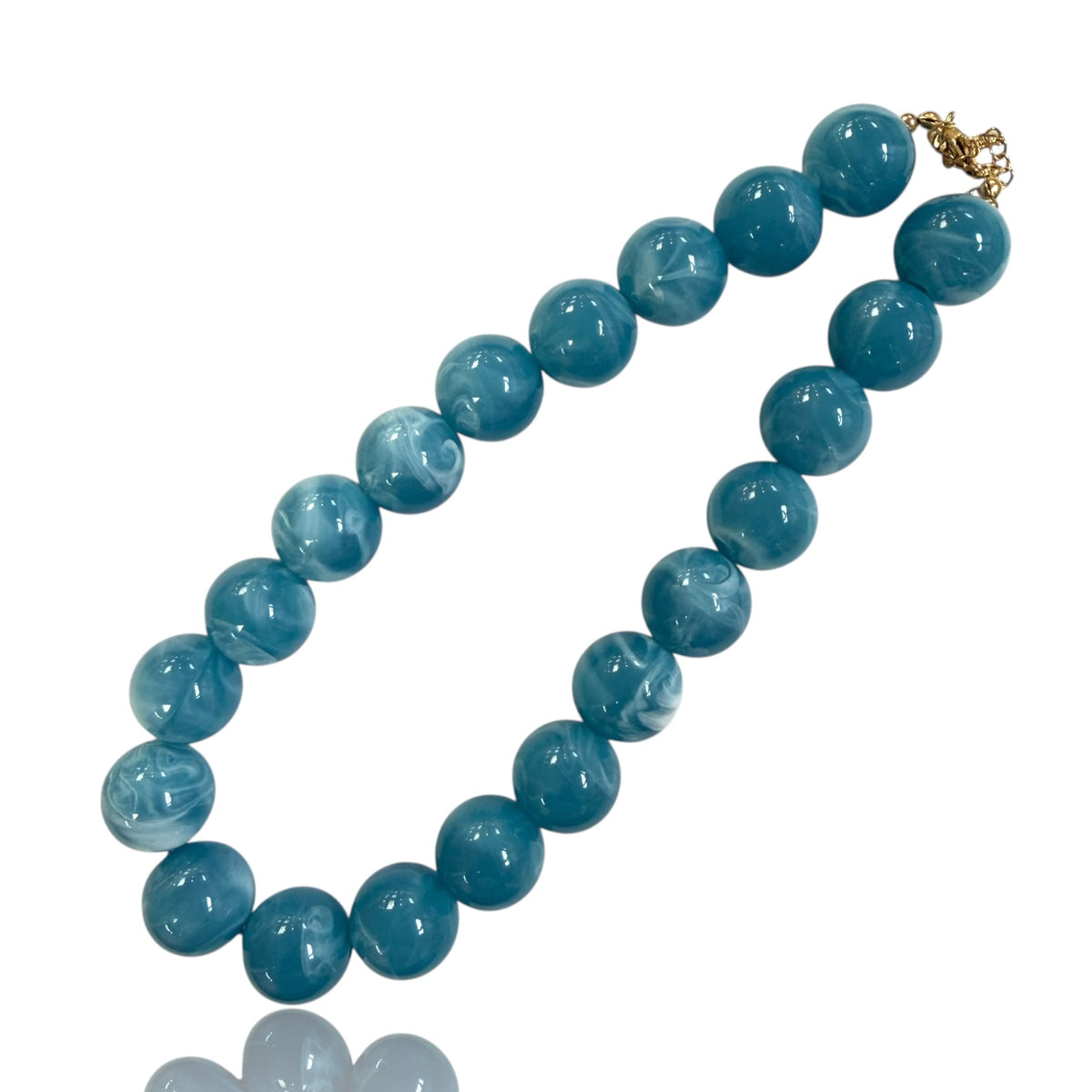 Round Resin Bead choker 20mm