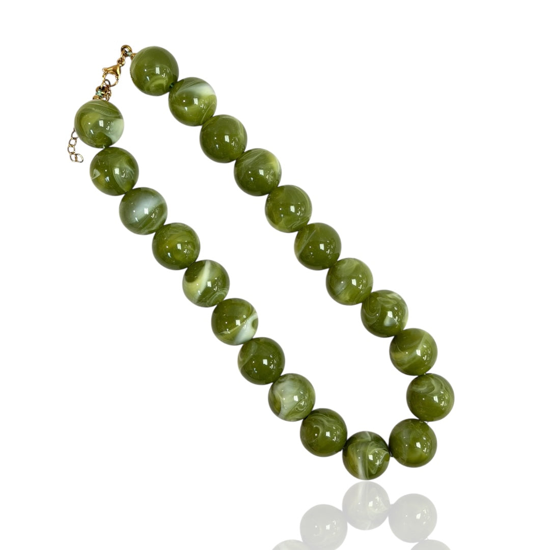 Round Resin Bead choker 20mm
