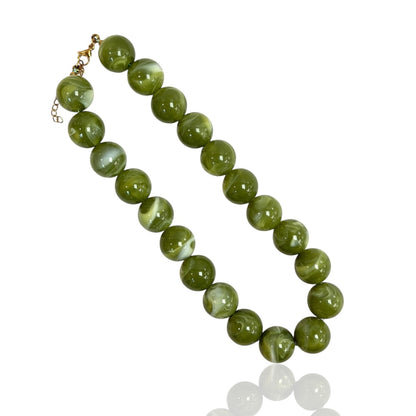 Round Resin Bead choker 20mm