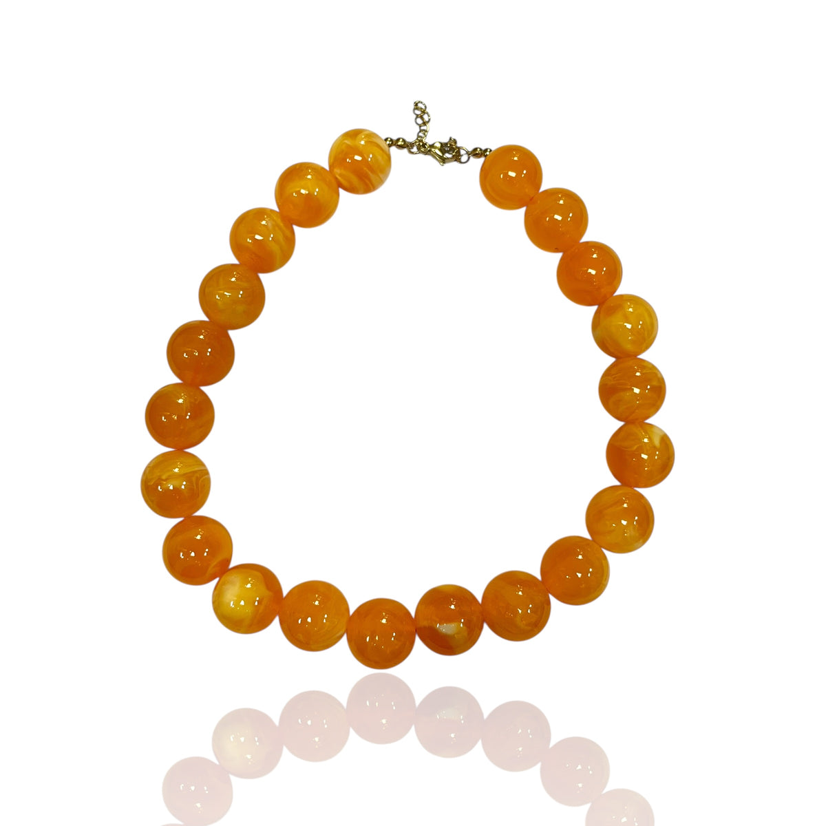 Round Resin Bead choker 20mm