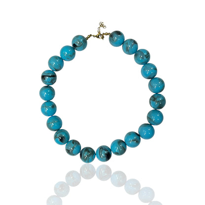 Round Resin Bead choker 20mm