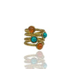 Turqoise Carnelian / Amazonite / Ring