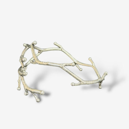 Silver Branch Cuff