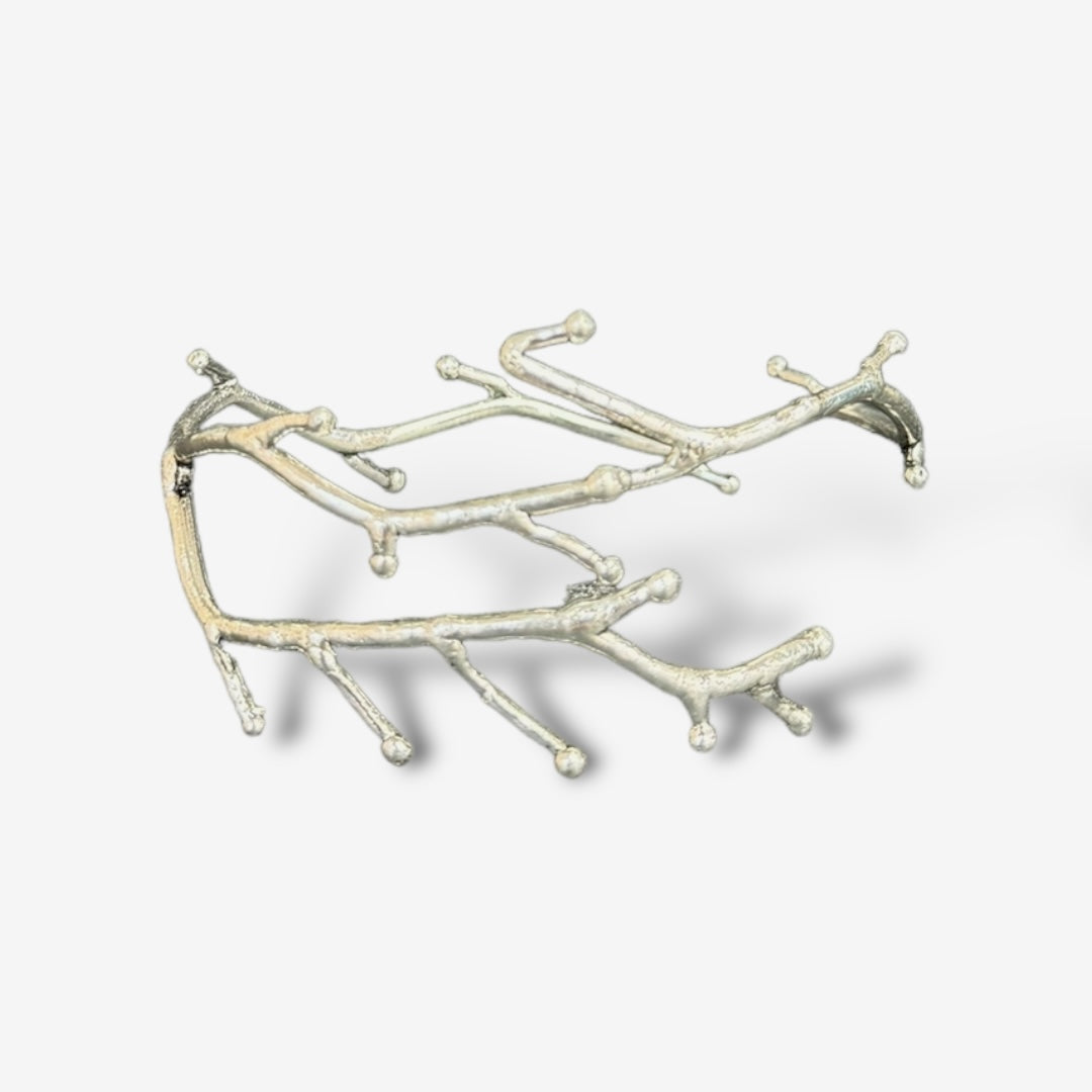 Silver Branch Cuff