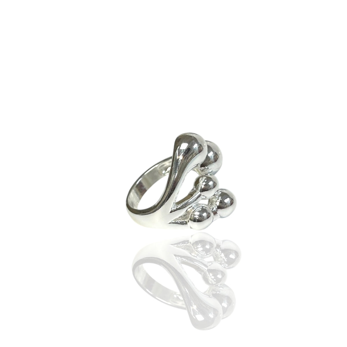 Silver Stack rings