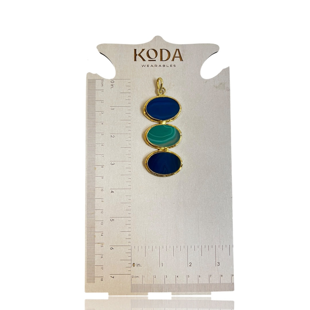 Sofia Blue Pendant