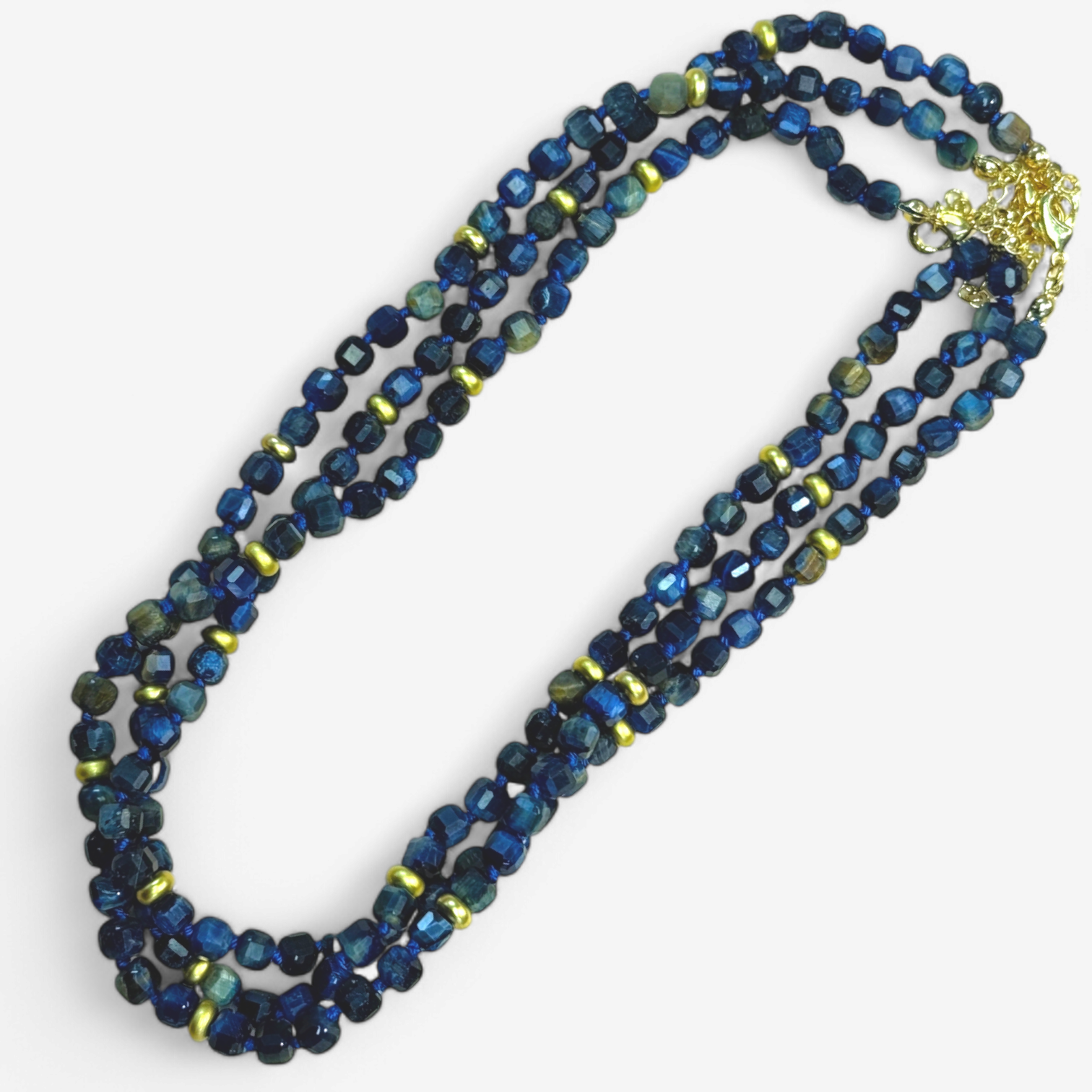 Spectrum Knotted Bead Necklaces 