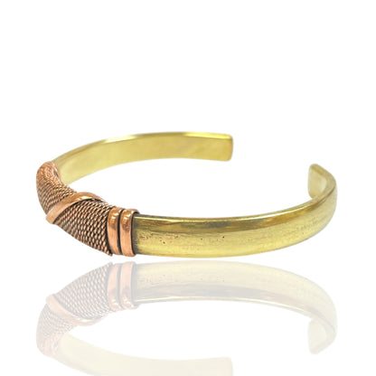 Valentina Copper Cuff | Twisted Rope Copper Cuff