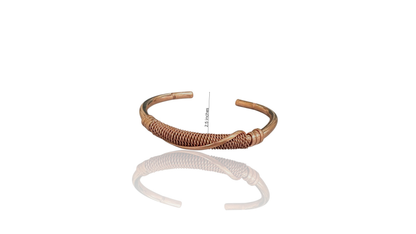 Valentina Copper Cuff | Twisted Rope Copper Cuff