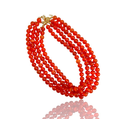 Cats Eye Bead Necklace