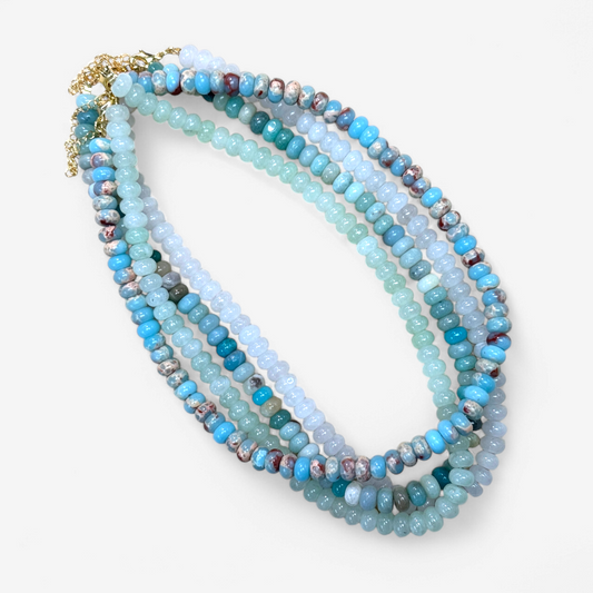 Sea Breeze Bead Necklaces