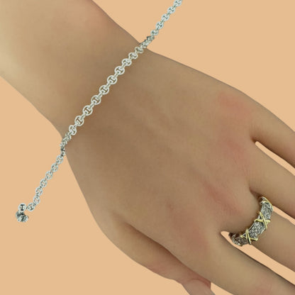 Sterling Disc Chain